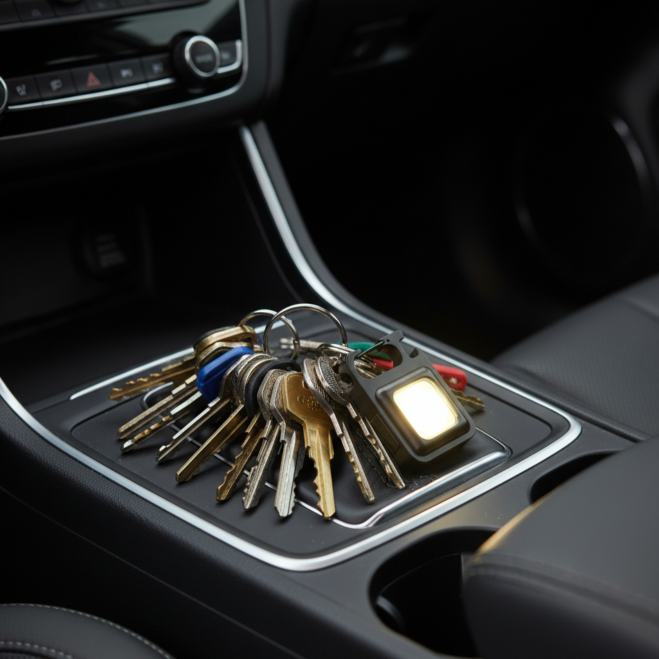 Super Bright Keychain Flashlight