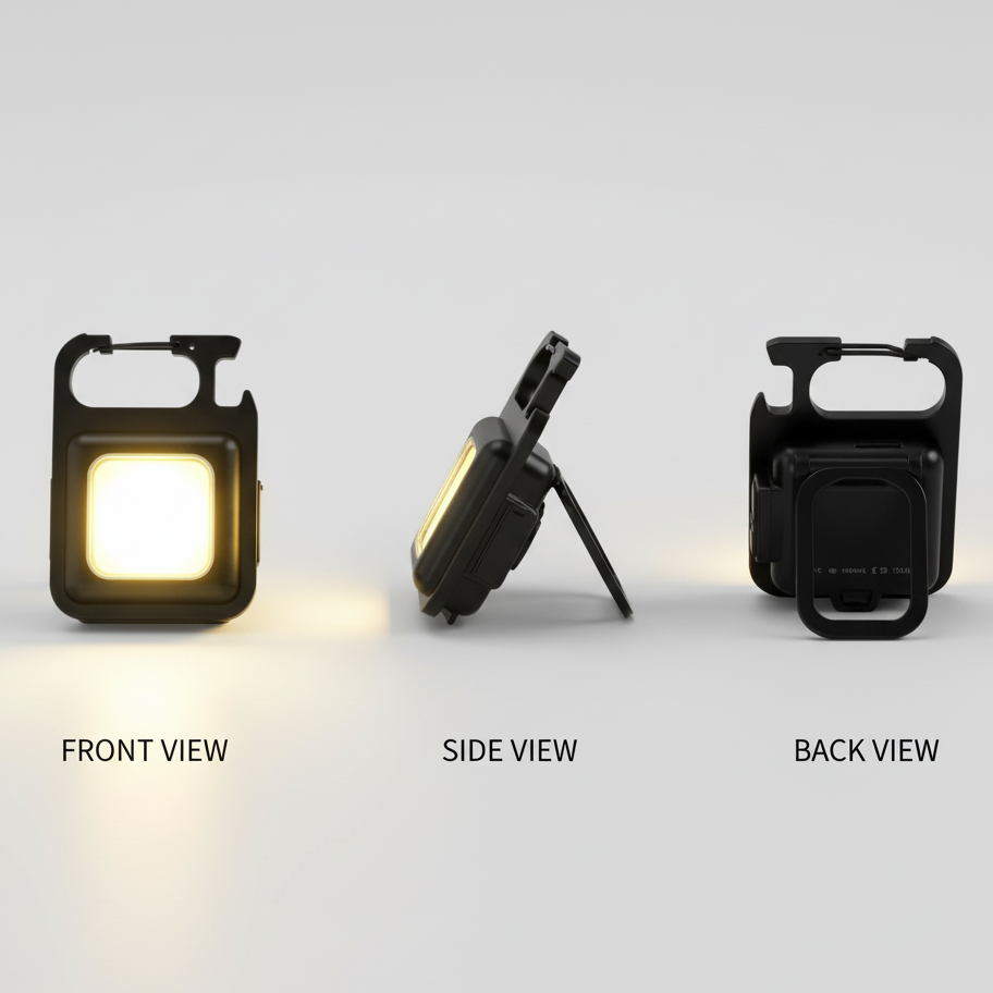 Super Bright Keychain Flashlight