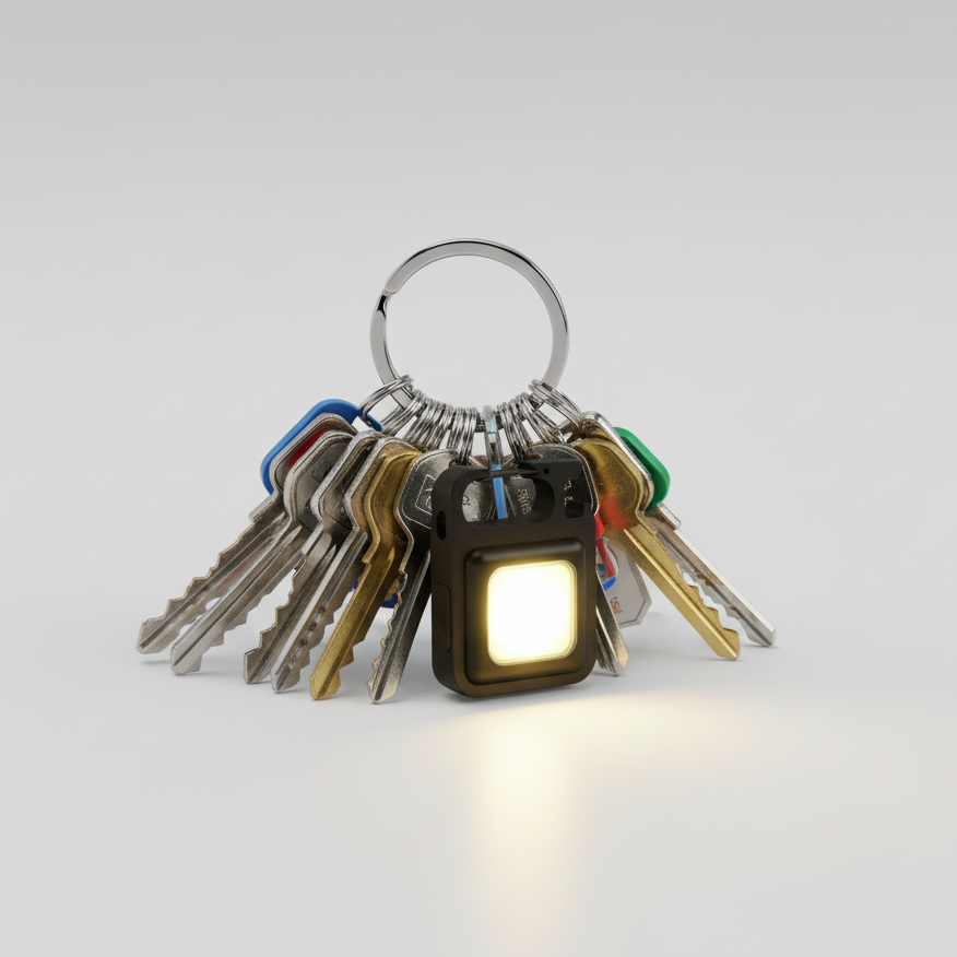 Super Bright Keychain Flashlight